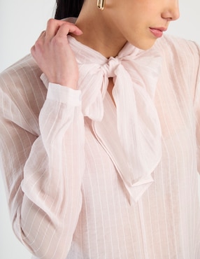 Blusa Contempo manga larga para mujer