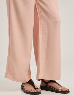 Pantalón relaxed Contempo palazzo para mujer