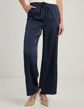 Pantalón relaxed Contempo palazzo para mujer