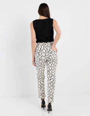 Pantalón Contempo straight para mujer