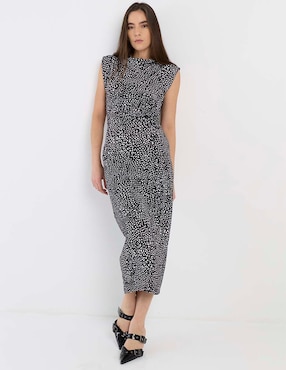 Vestido crop formal Contempo para mujer