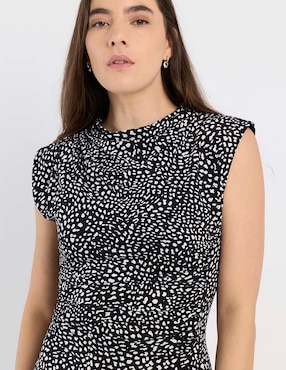 Vestido crop formal Contempo para mujer