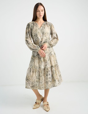 Vestido crop casual Contempo para mujer