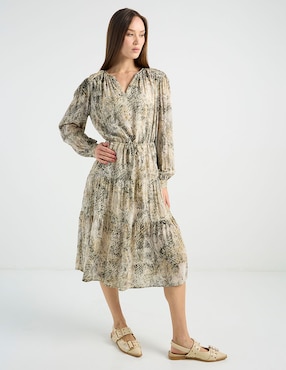Vestido crop casual Contempo para mujer
