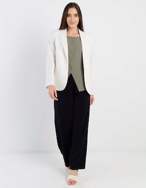 Saco formal Contempo para mujer