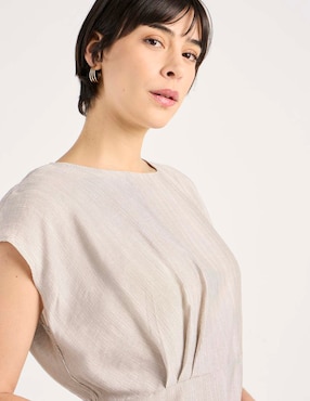 Blusa Contempo manga corta para mujer