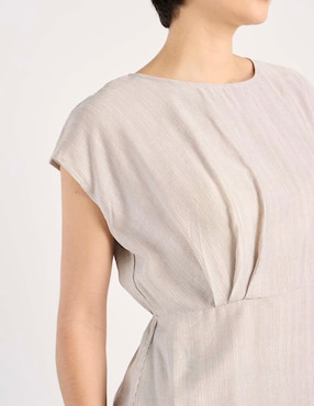 Blusa Contempo manga corta para mujer