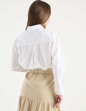 Blusa Contempo manga larga para mujer