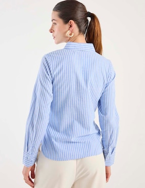 Blusa Contempo manga larga para mujer