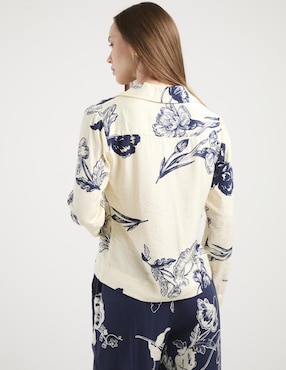 Blusa manga larga para mujer