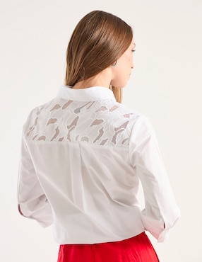 Blusa Contempo manga 3/4 para mujer