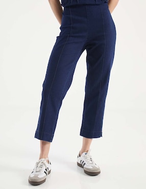 Pantalón relaxed Contempo regular para mujer