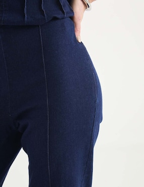 Pantalón relaxed Contempo regular para mujer
