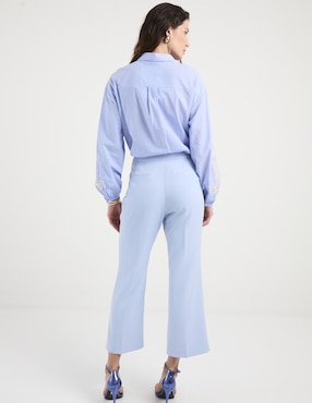 Pantalón de vestir flare para mujer