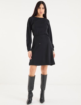 Vestido a la rodilla Contempo para mujer