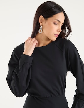 Vestido a la rodilla Contempo para mujer