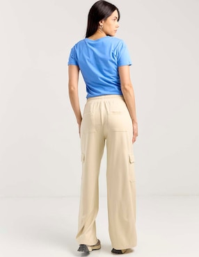 Pantalón Contempo amplio para mujer