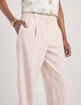 Pantalón relaxed Contempo straight para mujer