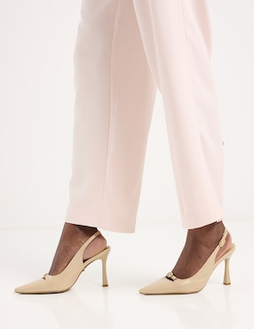 Pantalón relaxed Contempo straight para mujer