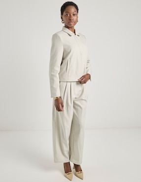 Saco casual Contempo para mujer