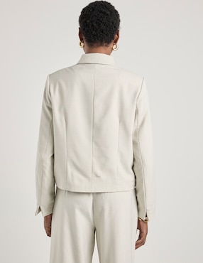 Saco casual Contempo para mujer