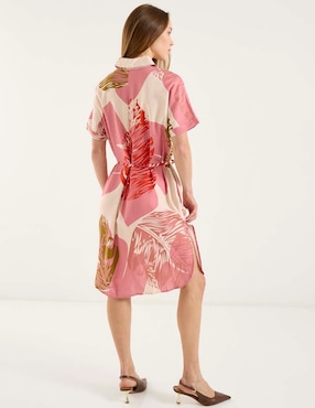 Vestido 3/4 casual Contempo para mujer