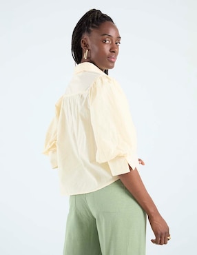 Blusa Contempo manga 3/4 para mujer