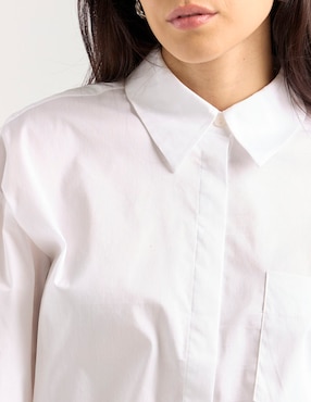 Blusa Contempo manga larga para mujer