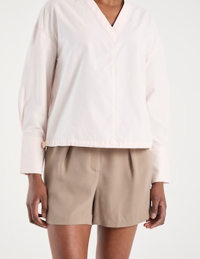 Blusa Contempo manga larga para mujer