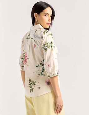 Blusa Contempo manga 3/4 para mujer