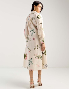 Vestido largo formal Contempo para mujer