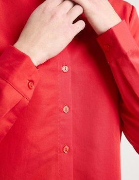 Blusa manga larga para mujer