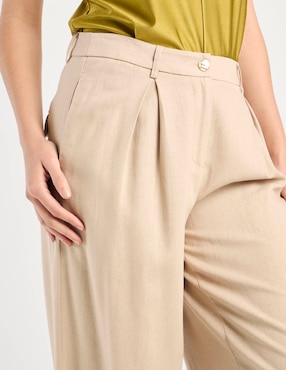 Pantalón relaxed Contempo amplio para mujer