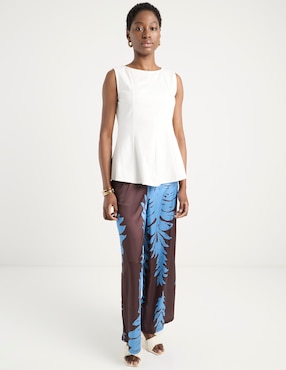 Pantalón Contempo amplio para mujer