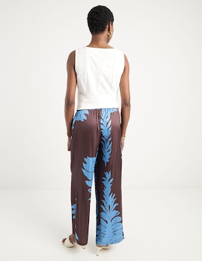 Pantalón Contempo amplio para mujer