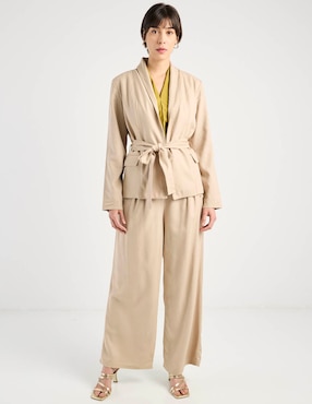 Saco casual Contempo para mujer