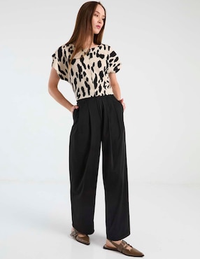 Blusa Contempo manga corta para mujer