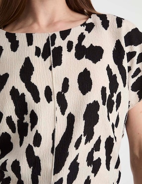 Blusa Contempo manga corta para mujer
