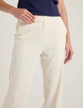 Pantalón Contempo recto para mujer