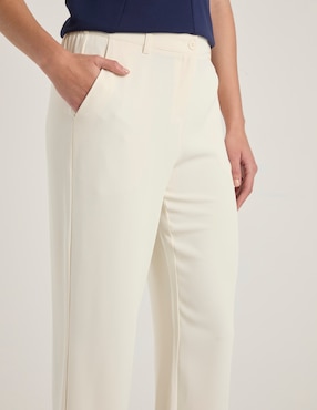 Pantalón Contempo recto para mujer