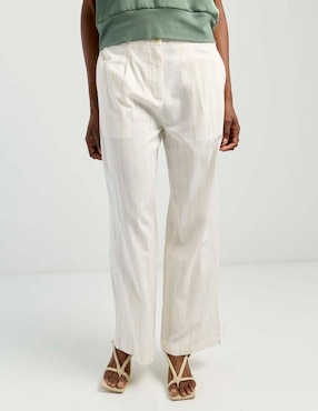 Pantalón Contempo straight para mujer