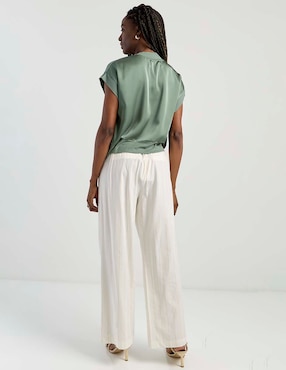 Pantalón Contempo straight para mujer