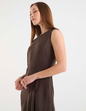 Vestido crop de fiesta Contempo