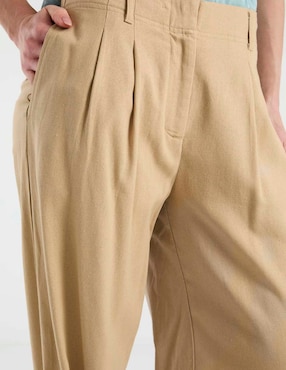 Pantalón relaxed Contempo amplio para mujer