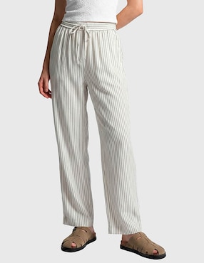 Pantalón relaxed Contempo straight para mujer