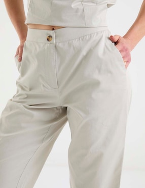 Pantalón Contempo straight para mujer