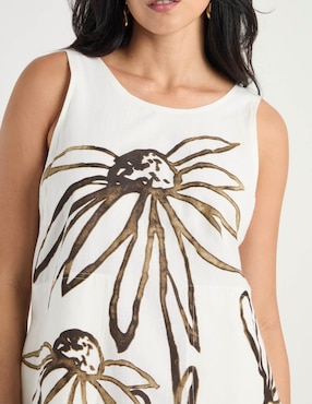 Vestido corto casual Contempo para mujer