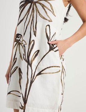 Vestido corto casual Contempo para mujer