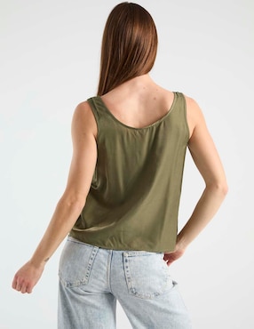 Blusa de tirantes Contempo para mujer