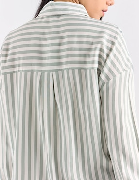 Blusa Contempo manga larga para mujer